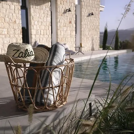 فيلة Stylish Villa, Rural Setting, Infinity Pool Pano Akourdalia